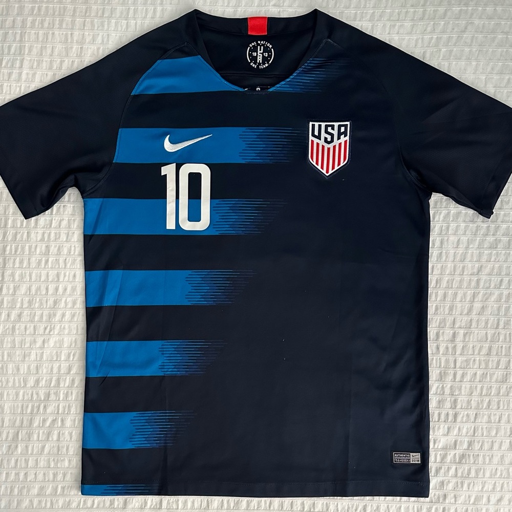 Nike Pulisic USA 2018/19 Away Jersey Kit